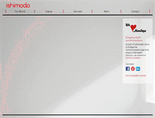 Tablet Screenshot of ishimodo.com.au